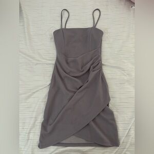 Windsor Red Ruched Sheath Dress Spaghetti Strap